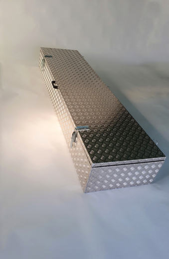 Hliníkový Box - bedna , rozměr 400 x 670 x 2000 mm